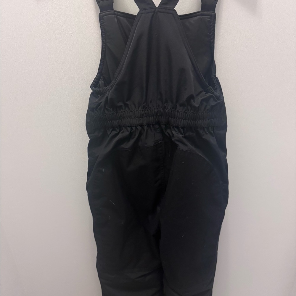 Lands' End Kids Black Snow Bib